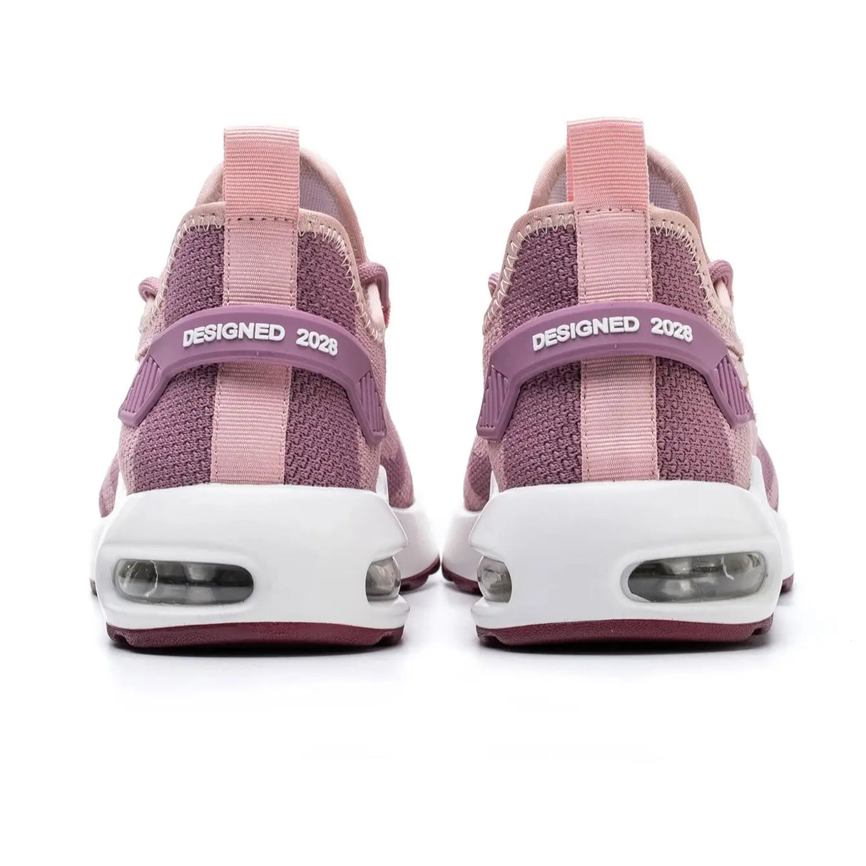 أحذية أمان نسائية وردية اللون بمقدمة فولاذية