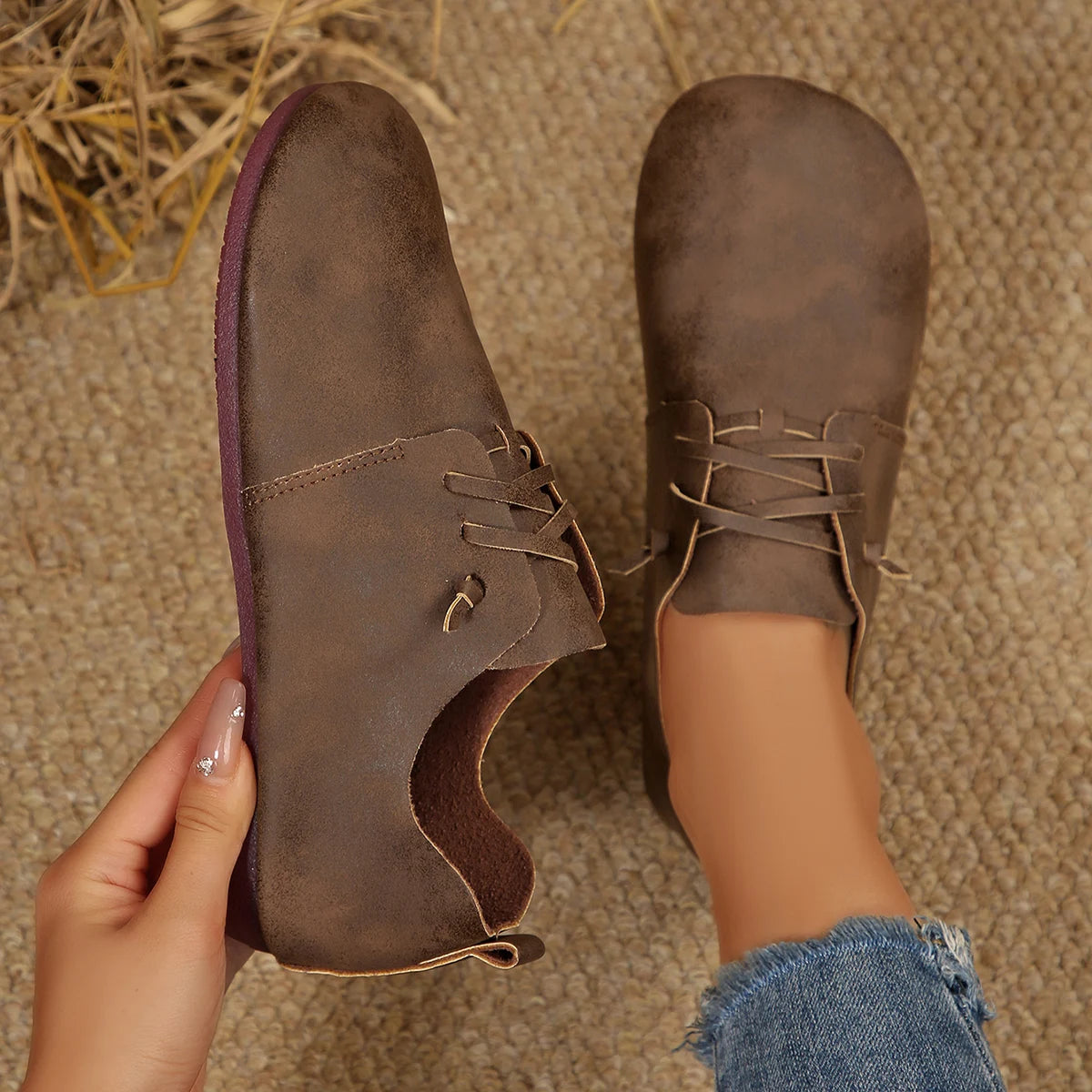 حذاء لوفر نسائي أنيق وسهل الارتداء