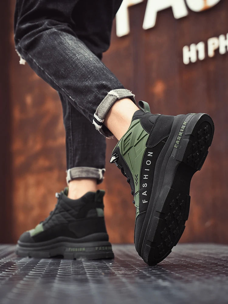 Men’s High-Top Outdoor Travel Boots