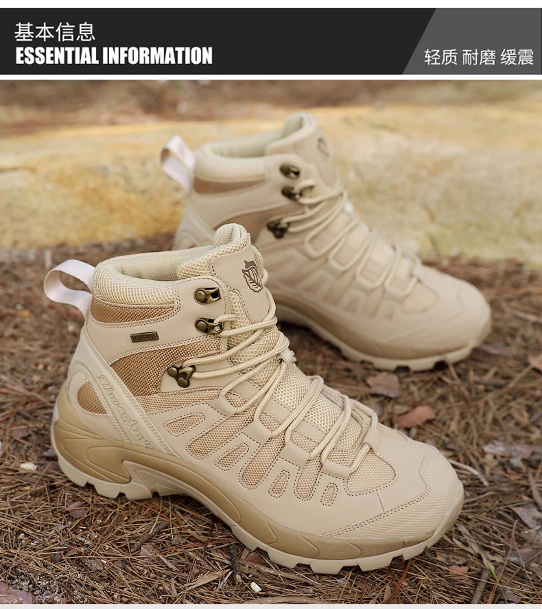 Men’s Minimalist Outdoor Walking Boots