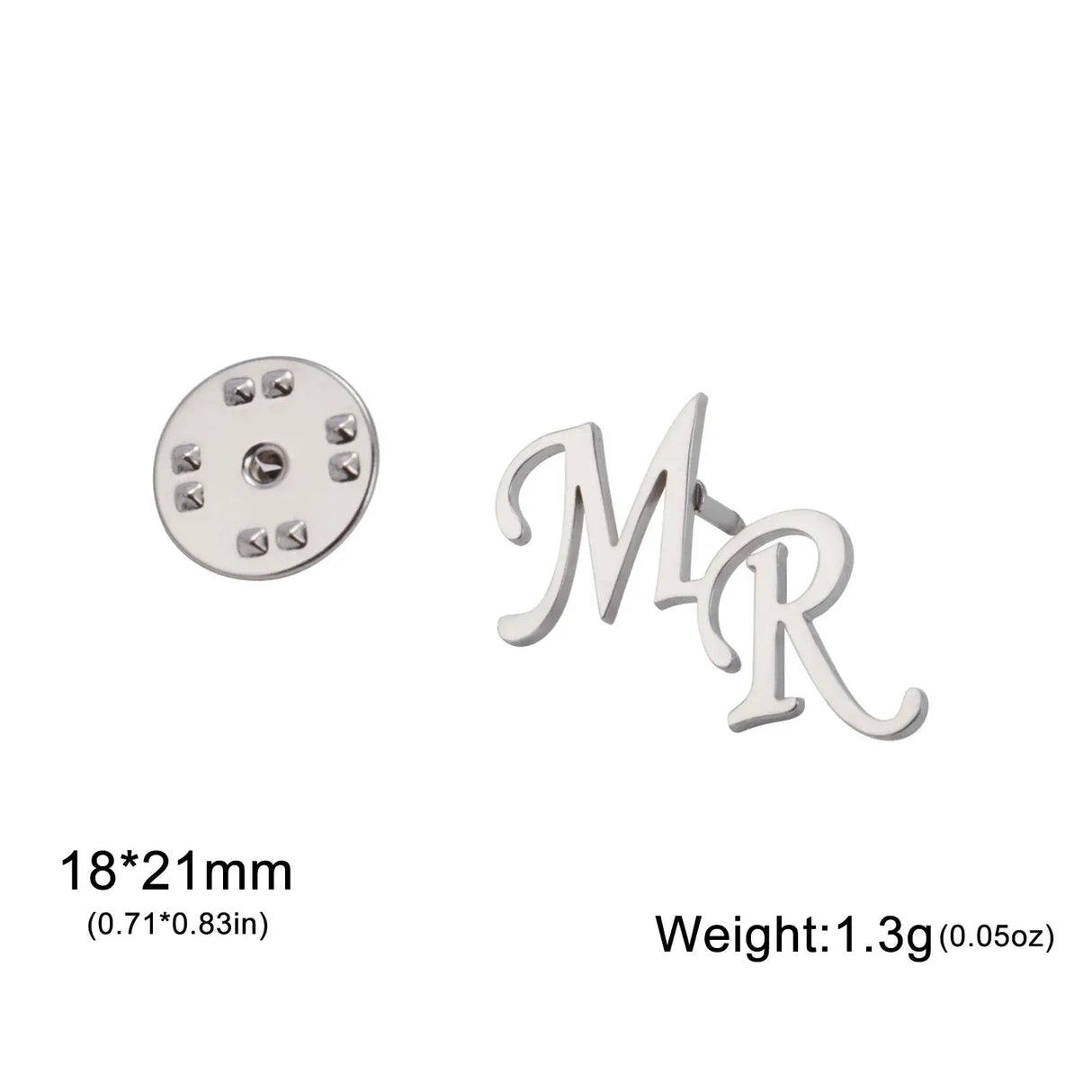 Skyrim Custom Initials Brooch Stainless