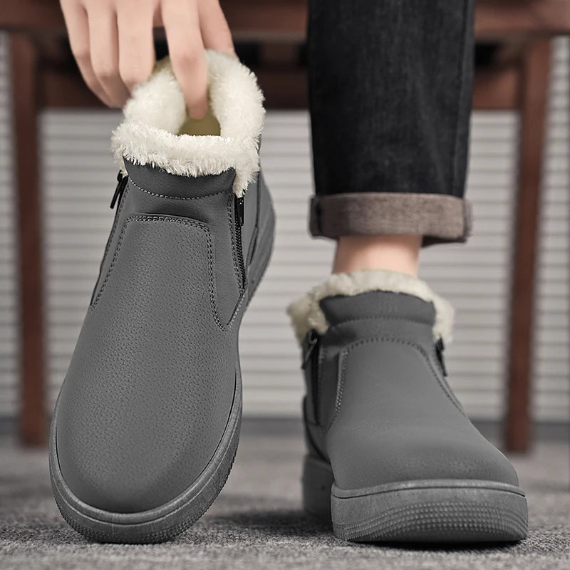 أحذية المطر الخارجية ذات النعل السميك للنساء