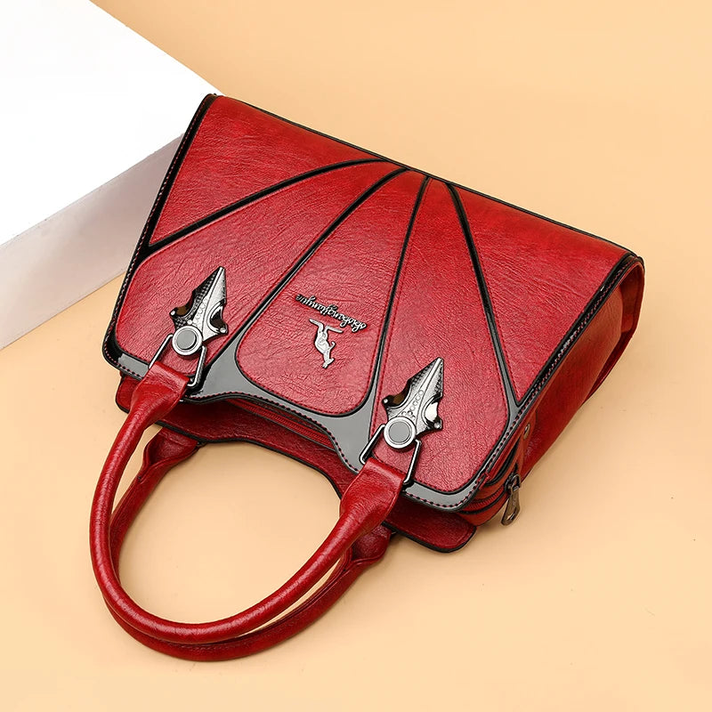 Classic Leather Crossbody Bag