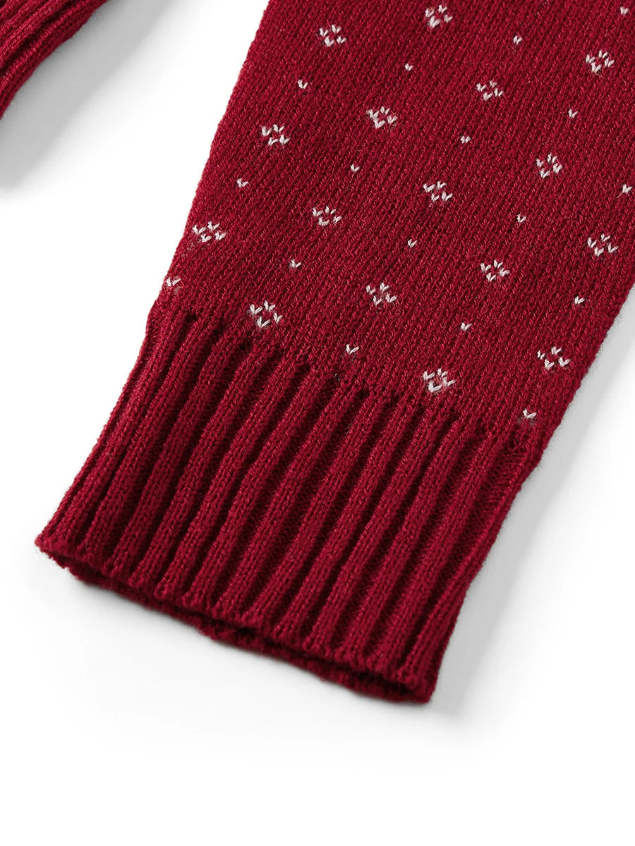 Women Christmas Print Sweater