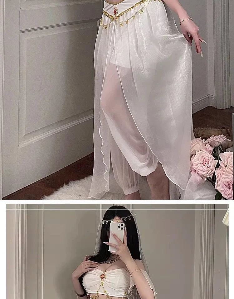 Egyptian Queen Belly Dance Costume Set