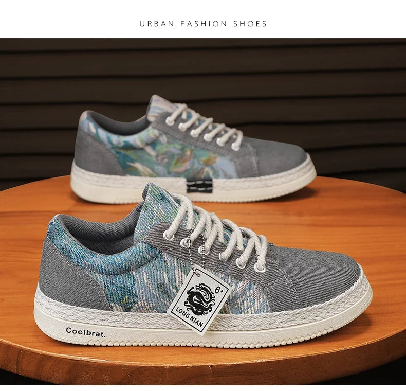 SpringWalk™ Men’s Casual Canvas Shoes