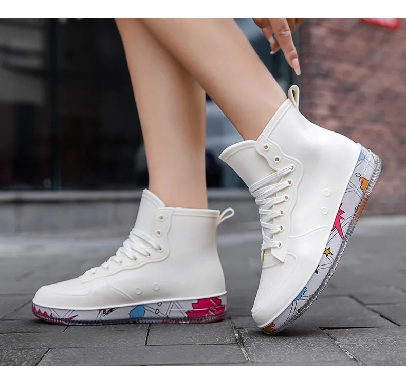 أحذية عمل خارجية مقاومة للماء للجنسين