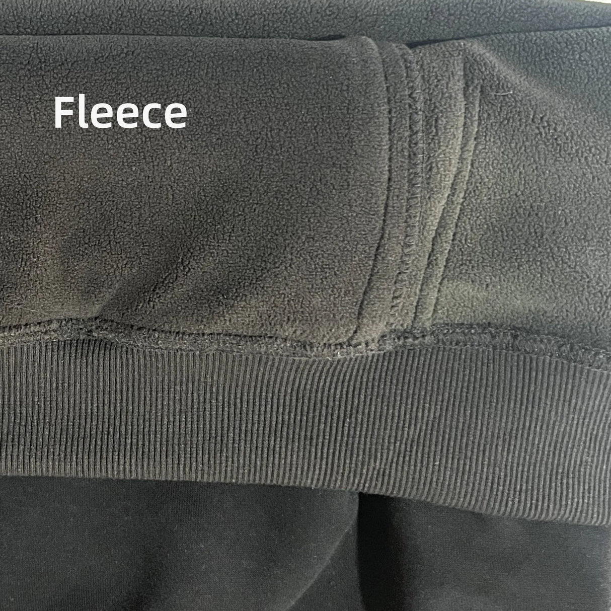 هودي رجالي ثقيل الوزن - بلوفر شتوي مخملي