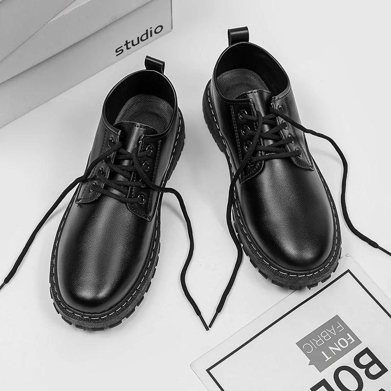 Fashionable Men's Formal Shoes Paired with Suits for Formal Occasions Dating Men's Business Casual Shoes Simple and Versatile