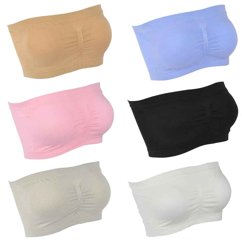 حمالة صدر نسائية بدون حمالات مقاس S-6XL