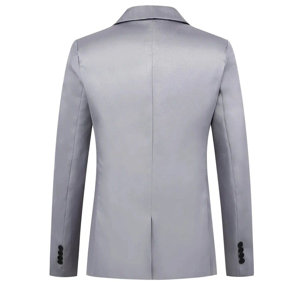 Men Slim Fit Single Button Blazer