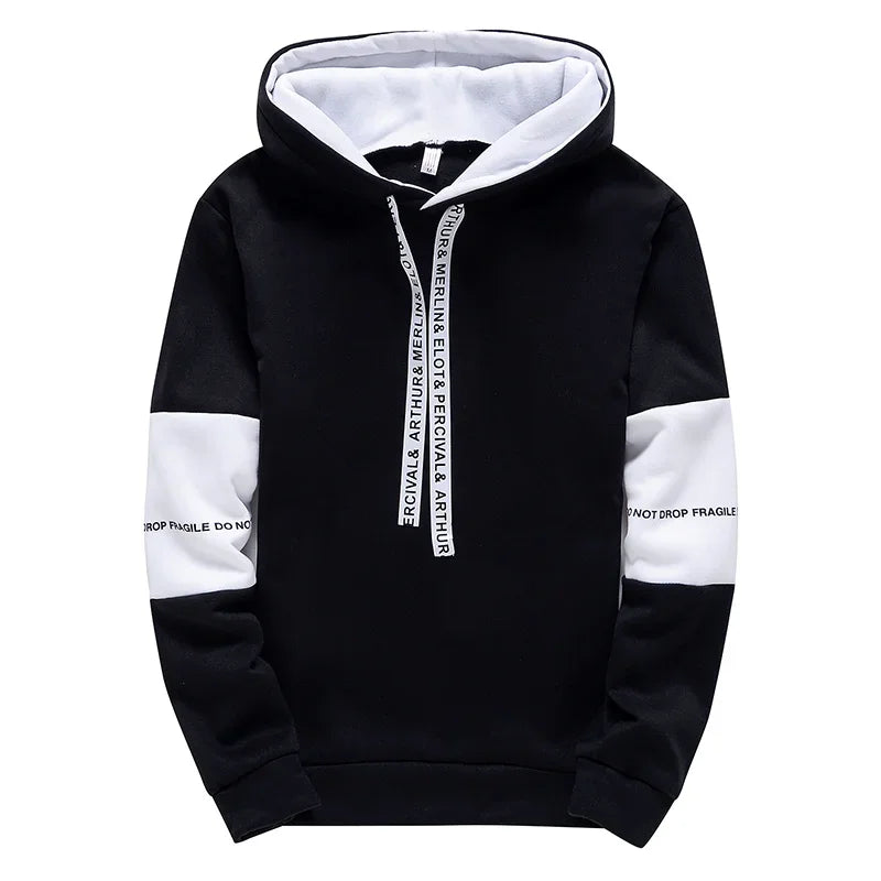 Men’s Hip Hop Printed Hoodie