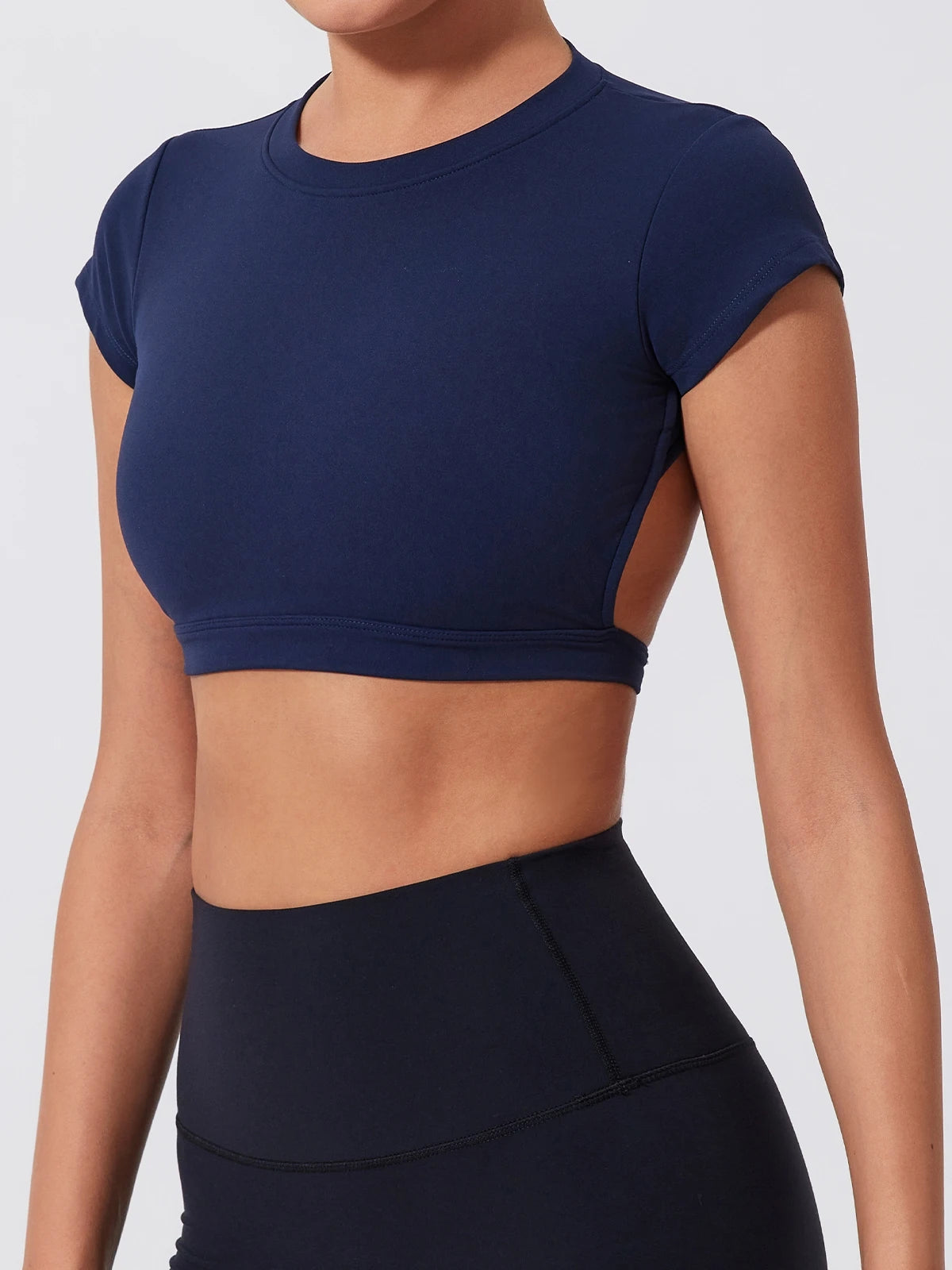 FlexFlow Backless Crop Top