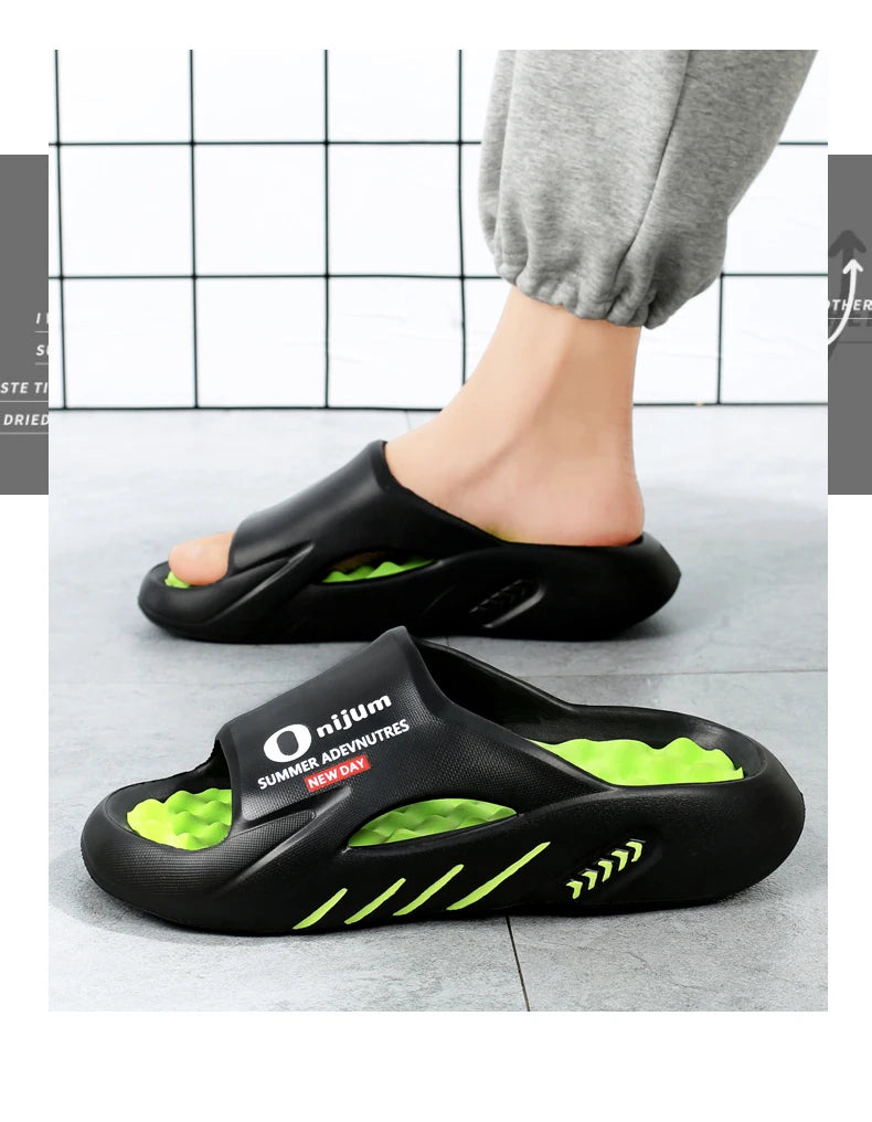 Men Massage Slippers Comfortable EVA Sandals