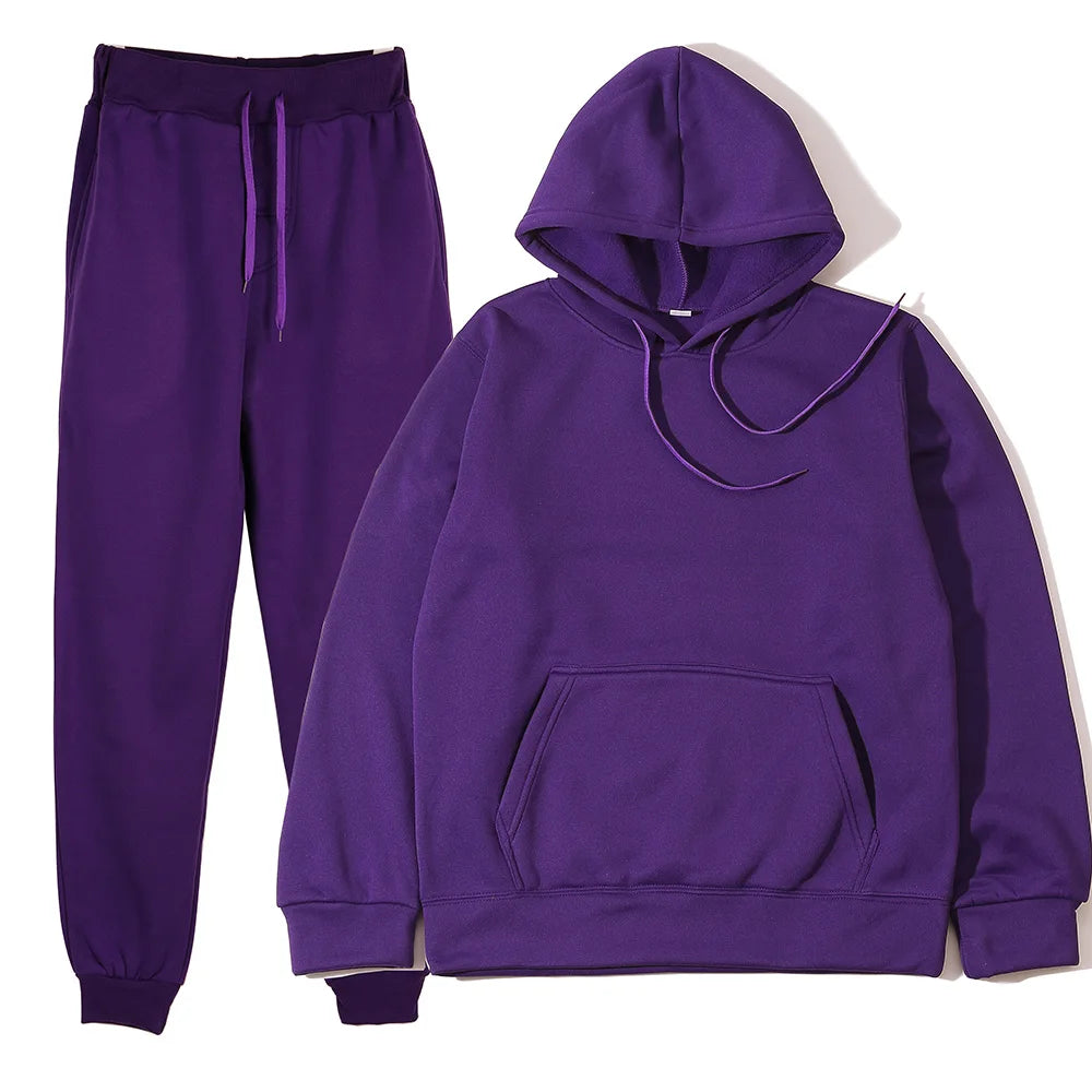 Unisex Sports Hoodie & Pants Set