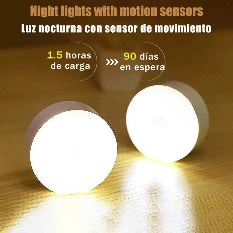Rechargeable LED Motion Sensor Night Light – Magnetic