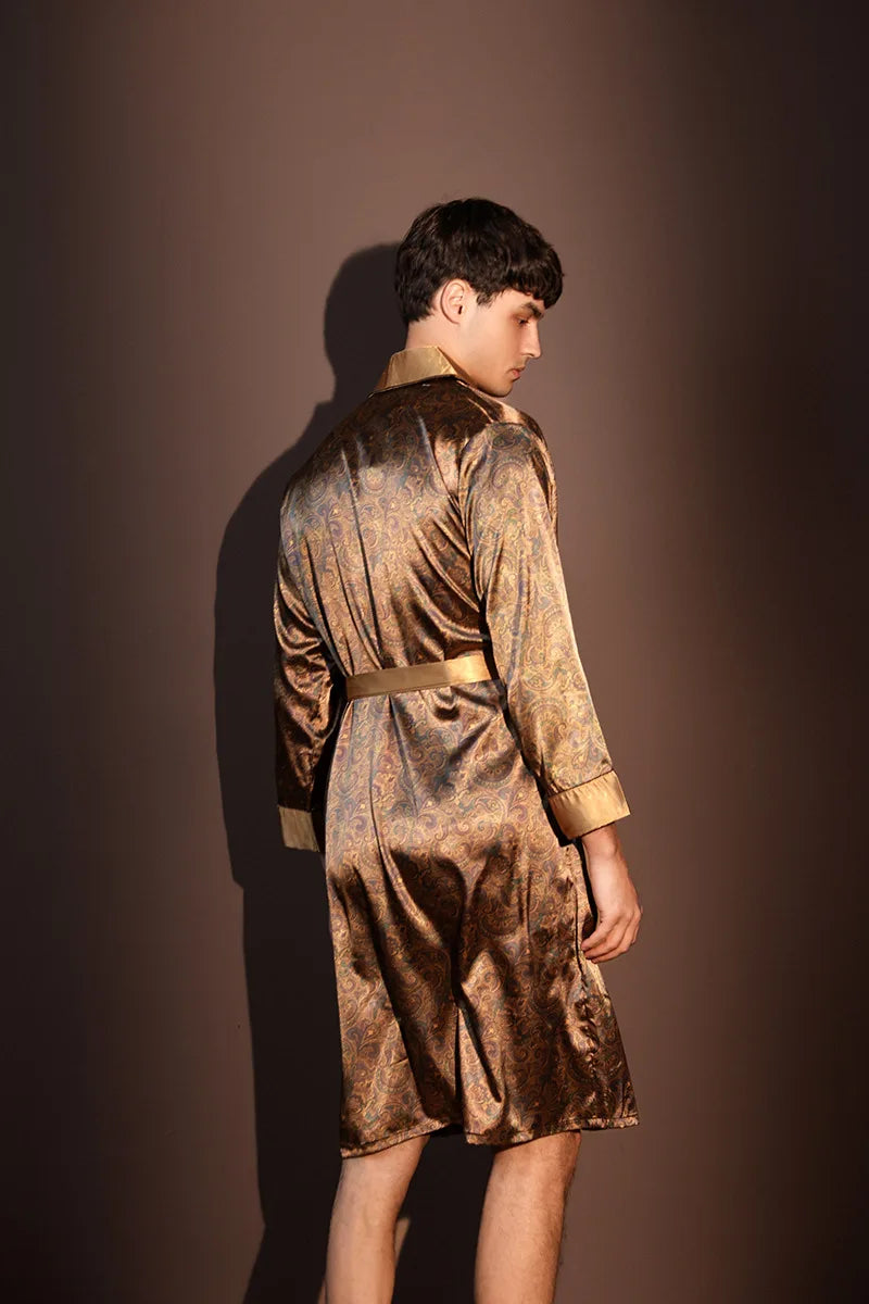 Elite Silk Lounge Robe
