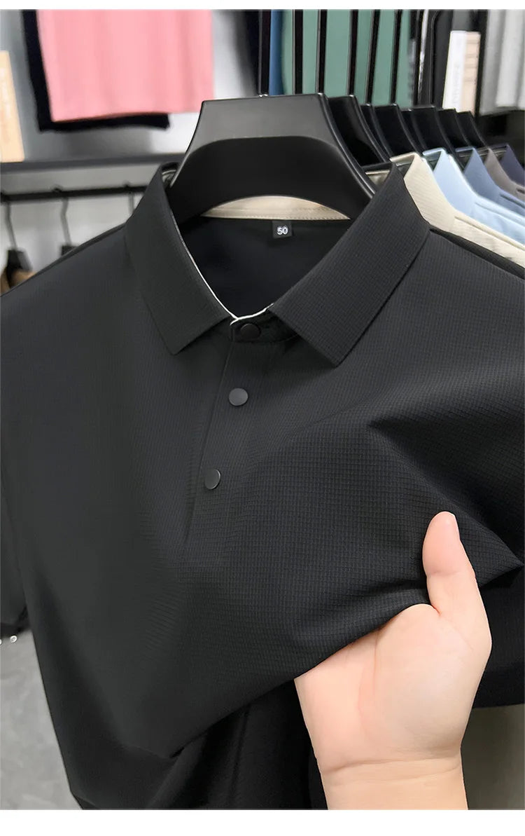 Men Premium Jacquard Polo T-Shirt