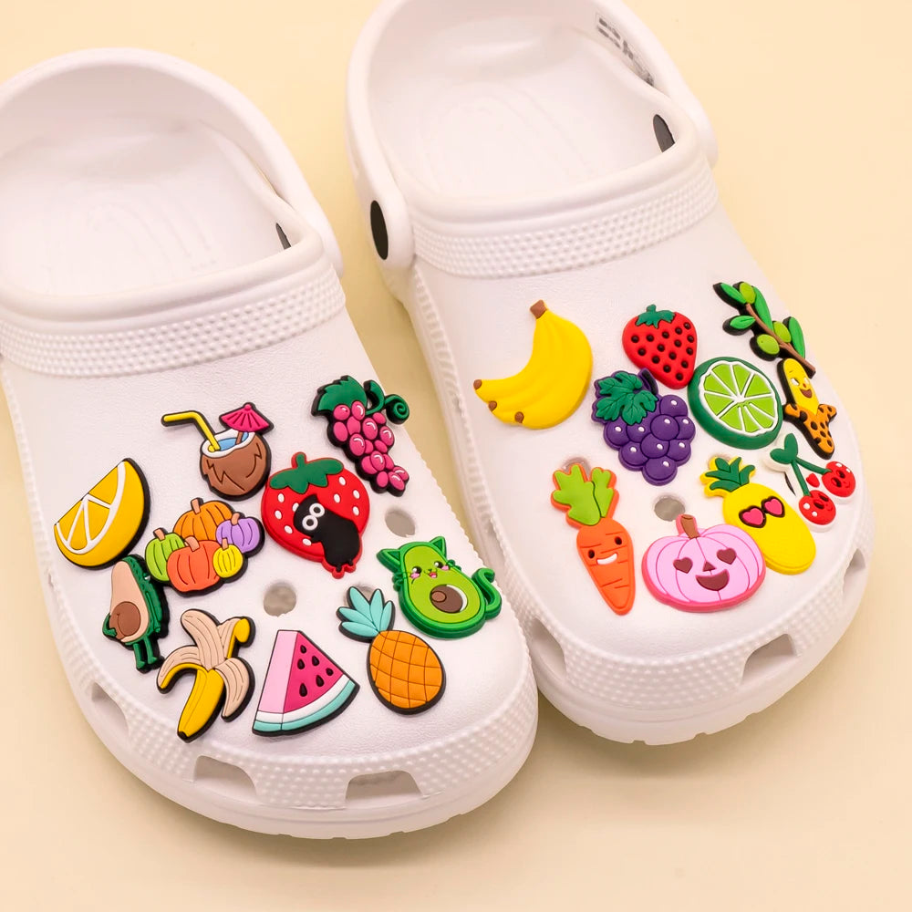 Women Fruit Shoe Charms Cute Accessories