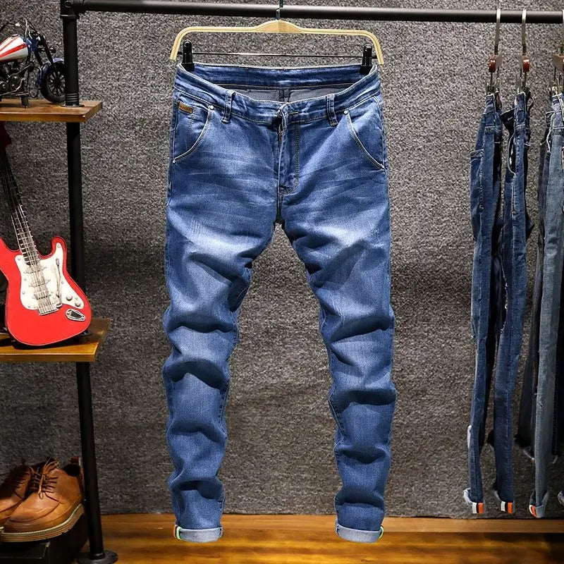 Apex Ripped Straight Jeans