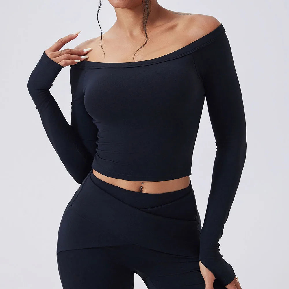Women's Long Sleeve Workout Top