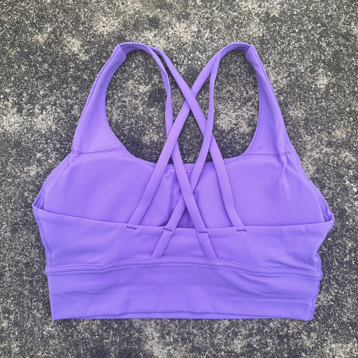 Women Cross Strap Sports Bra with Pads