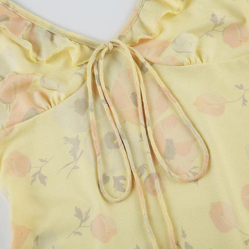 Women V Neck Lace Bodycon Dress