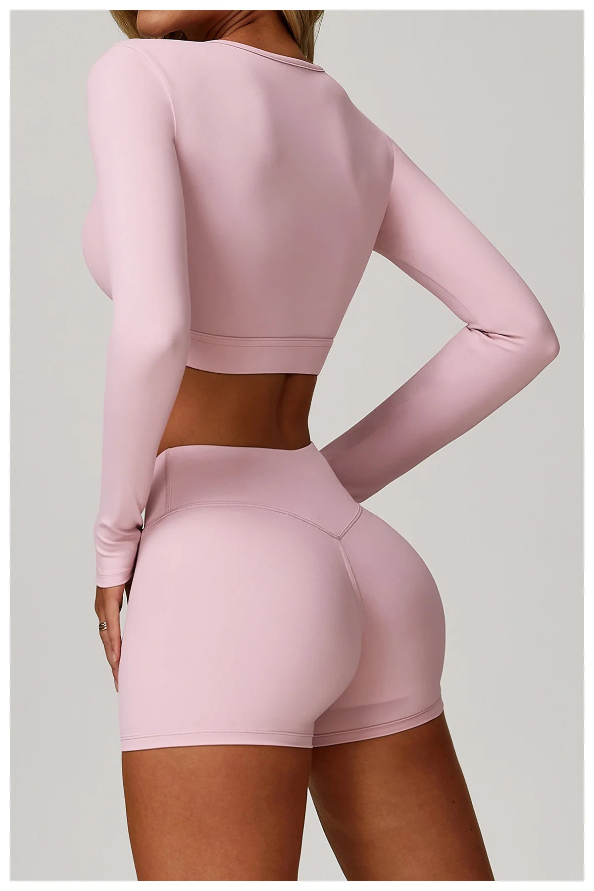 Women's Hollow Out Long Sleeve Yoga Shirt – Gym Workout Running Top