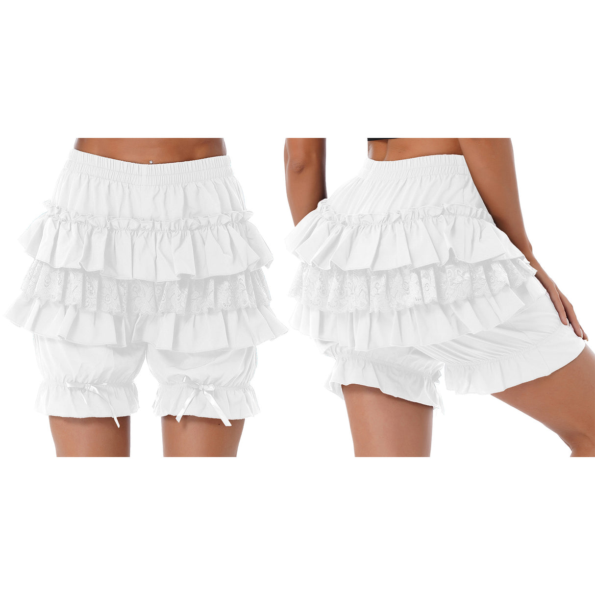 Women's Lolita Lace Pumpkin Shorts