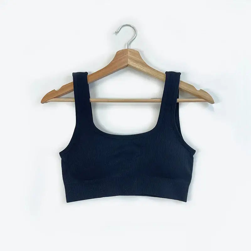 حمالة صدر يوغا مبطنة بدون درزات للنساء