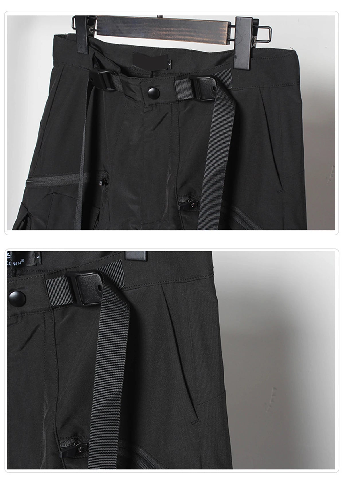 Men Techwear Tactical Cargo Pants