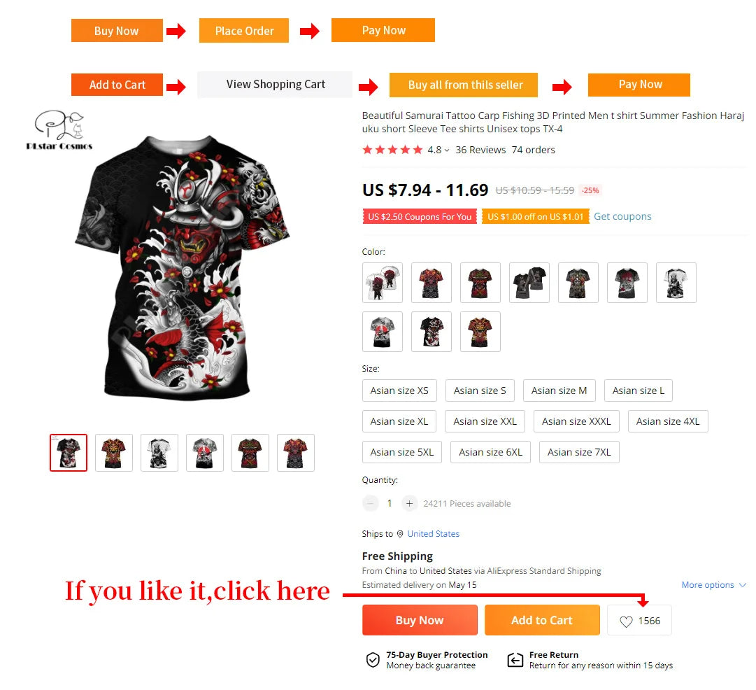 GalaxyPrint Polo Shirt