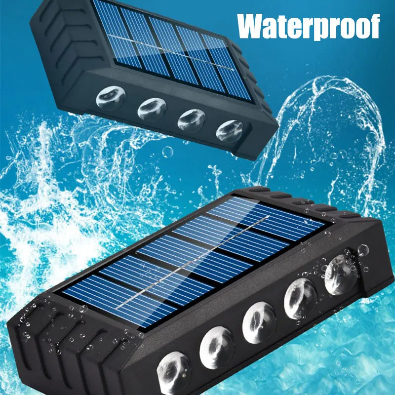 Solar LED Wall Lamp Up & Down Light