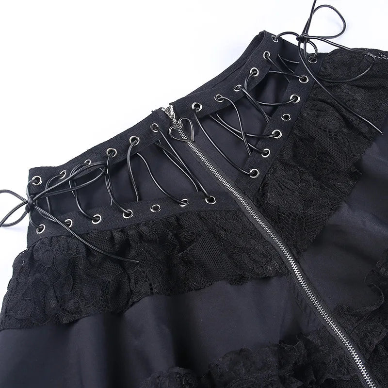 Women Harajuku Gothic Skirt