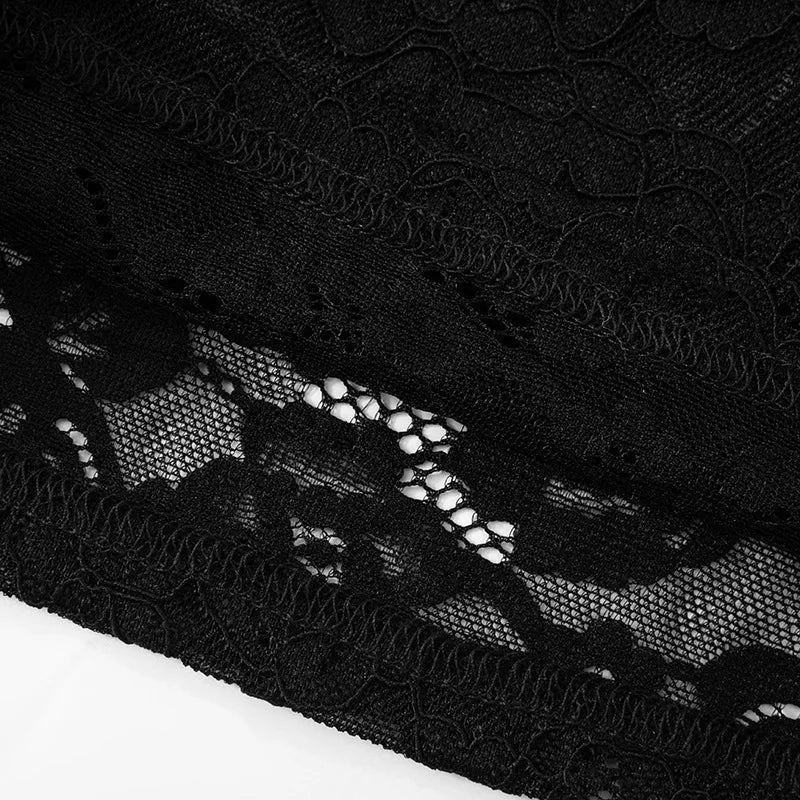 LaceReign™ – جمبسوت شفاف للحفلات (مثير، شفاف وأنيق)