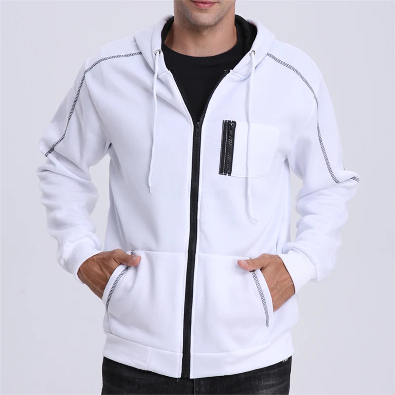 Men's Fleece Zip-Up Hoodie