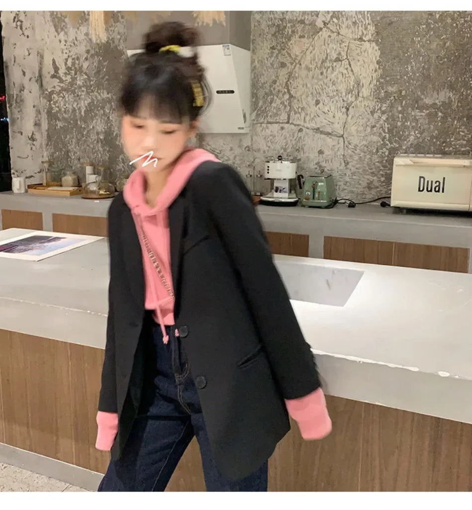 PowerSet™ – Slim Blazer Suit Set (Office-Classy, Tailored for Comfort & Impact)