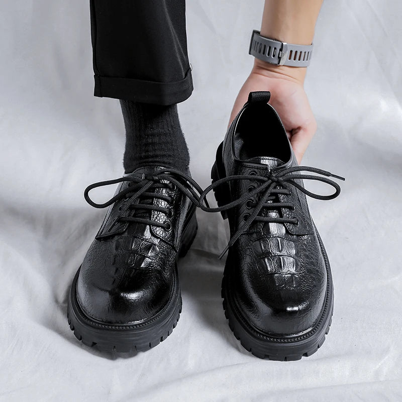 Monarch Platform Derby Shoes