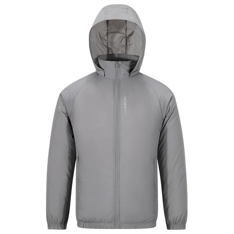 Men Cooling Fan USB Cotton Jacket
