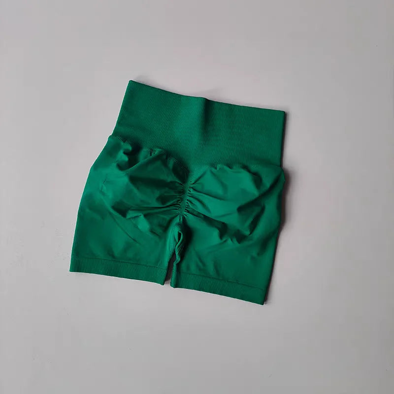 Women High-Waist Yoga Sports Shorts