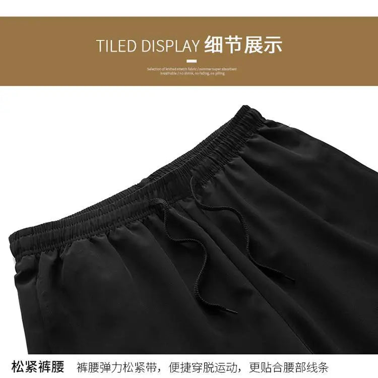 Men’s Plus Size Breathable Shorts