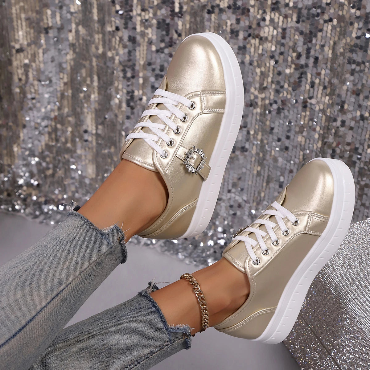 أحذية رياضية نسائية صيفية قابلة للتنفس للمشي