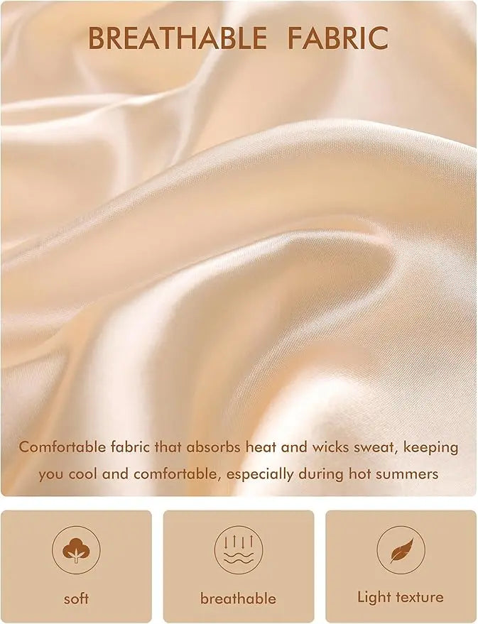 Close-up of soft, breathable fabric that keeps you cool and comfortable during hot summers.