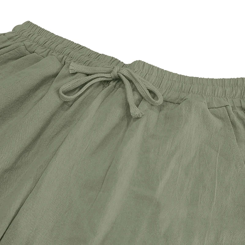 Men Cotton Linen Pants