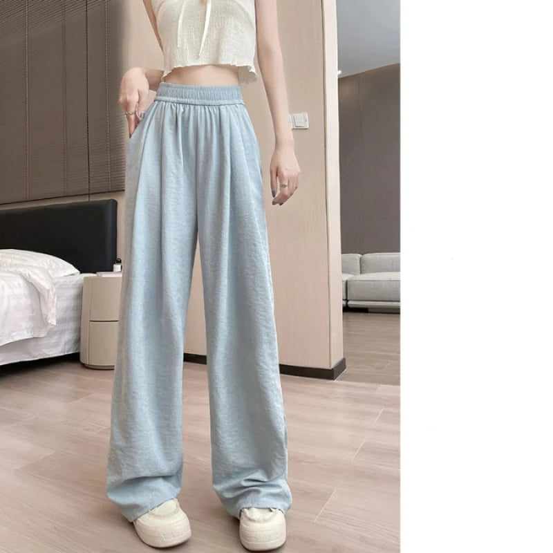 Women’s Oversized French Wide-Leg Pants