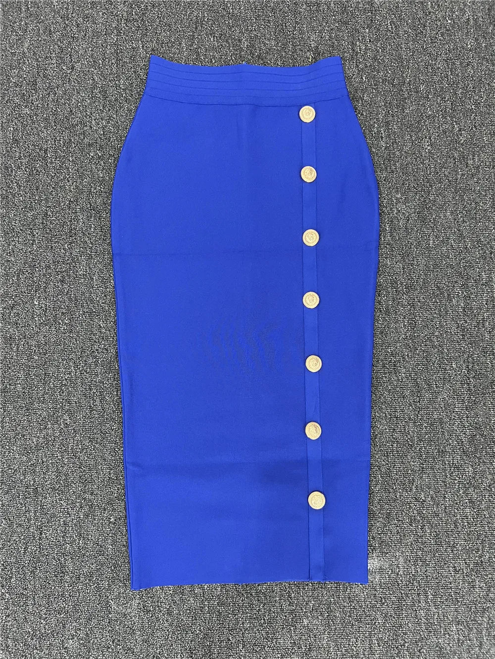 Women XL Bandage Pencil Skirt