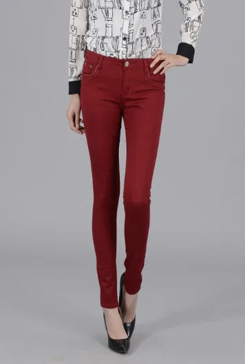 بنطلون مكتب نسائي أبيض