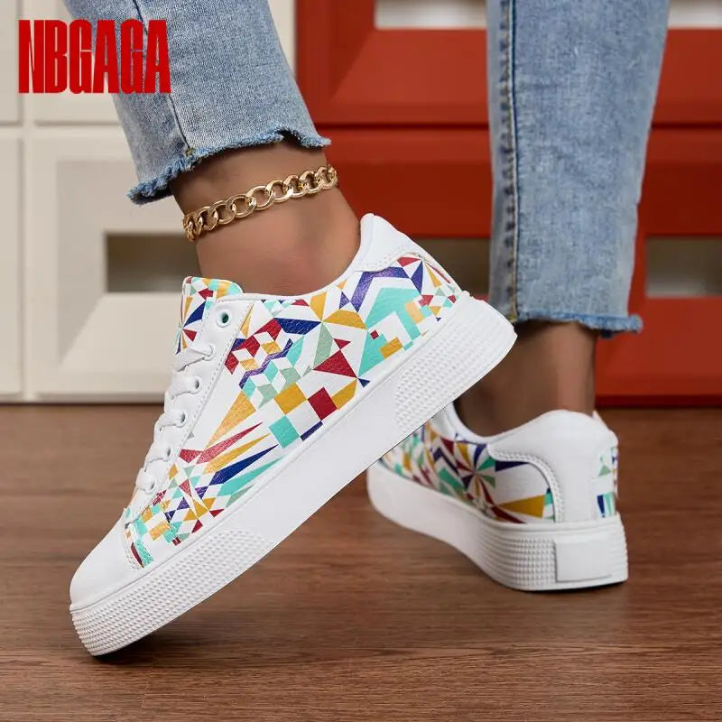 أحذية رياضية نسائية كاجوال شبكية للجري