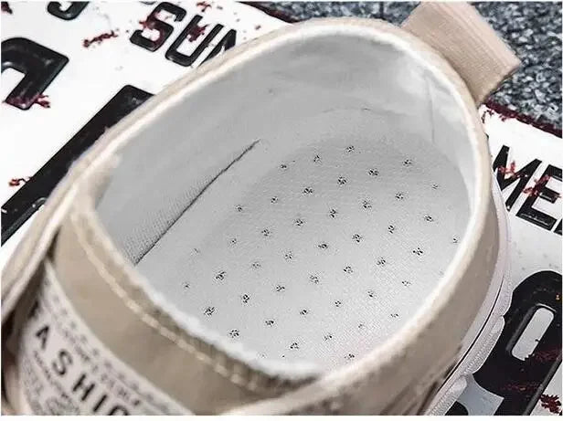 حذاء تزلج رمادي للرجال