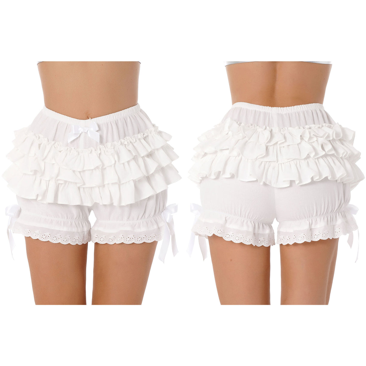 Women's Lolita Lace Pumpkin Shorts